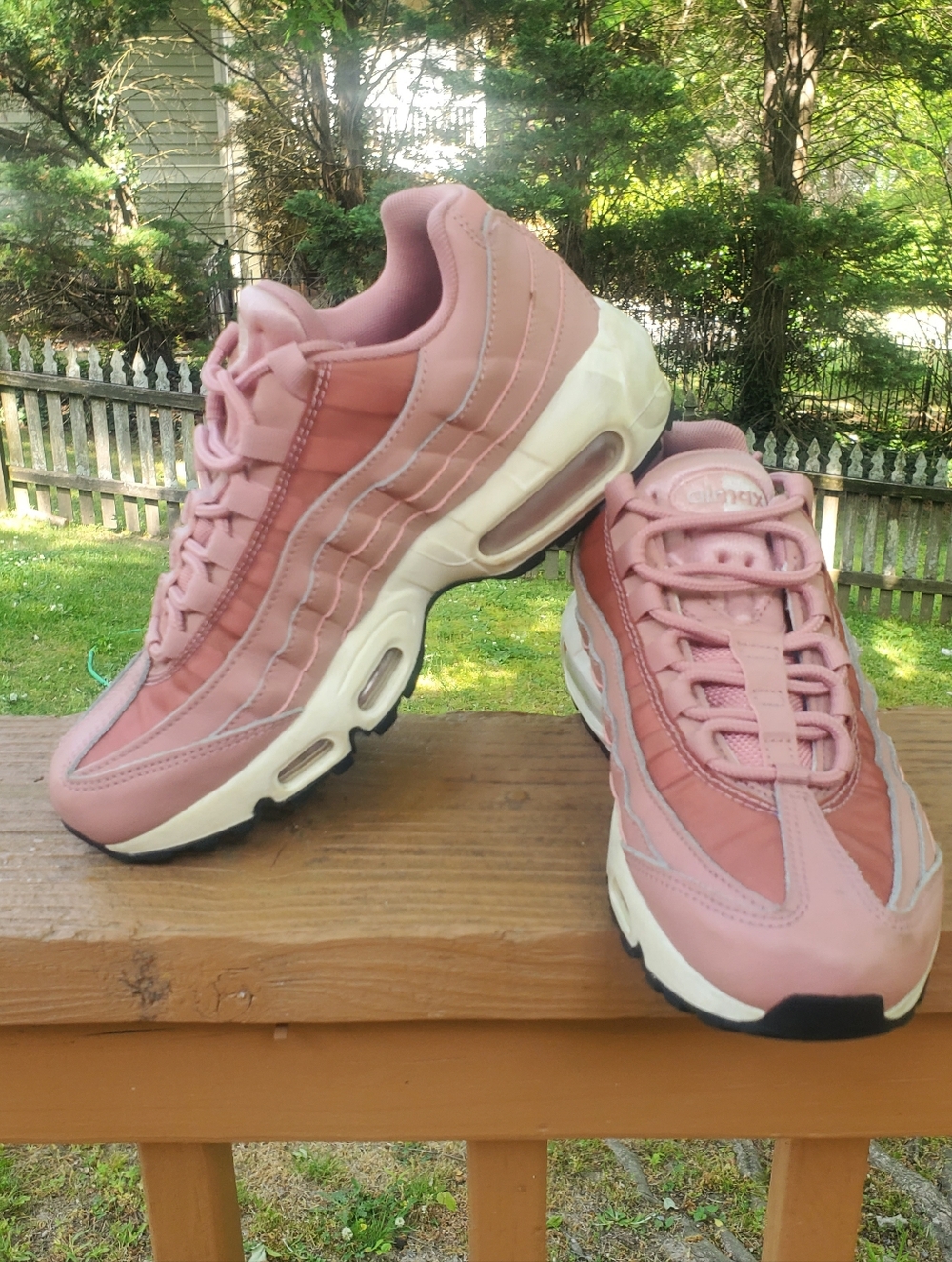 Nike Women’s Pink Air Max 95 Sneakers